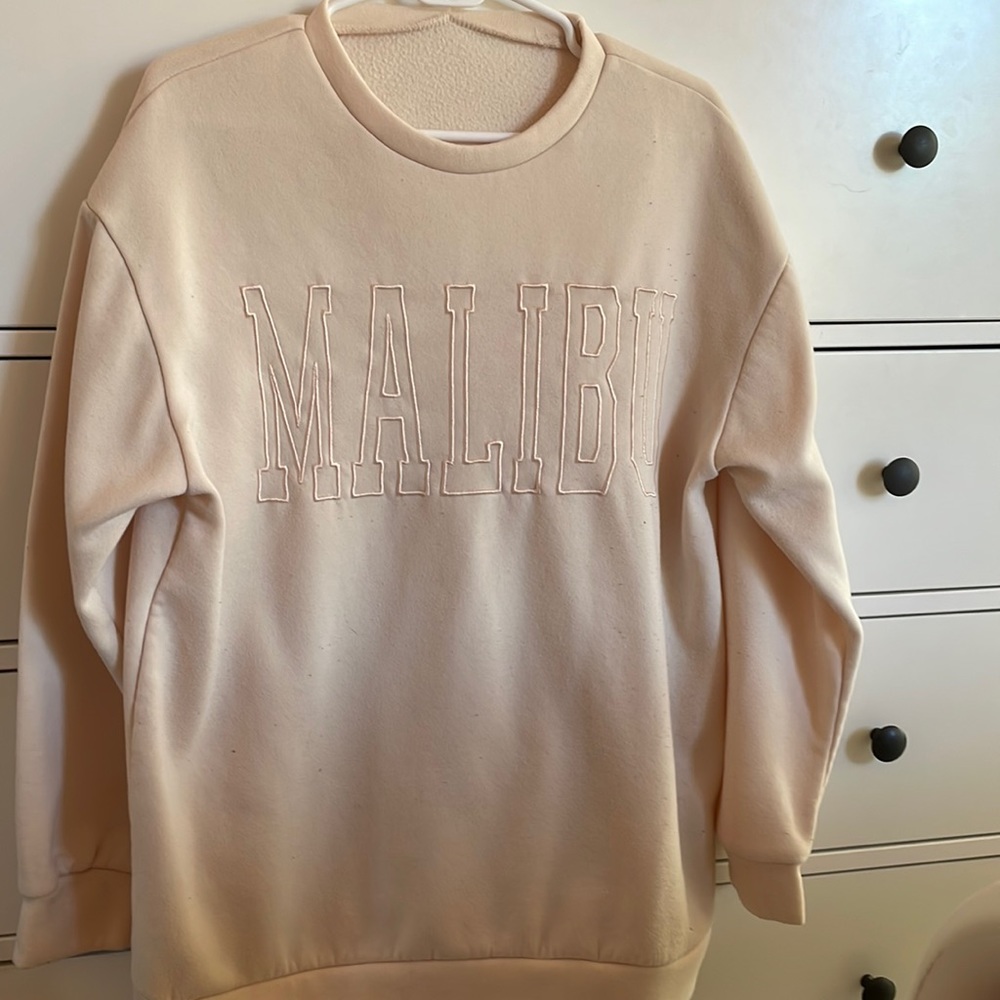 Yellow Malibu Crewneck